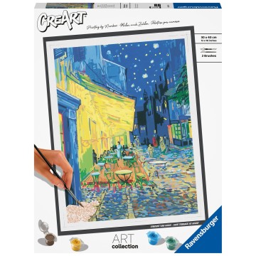 CreArt B - Van Gogh, Terraza de café por la noche