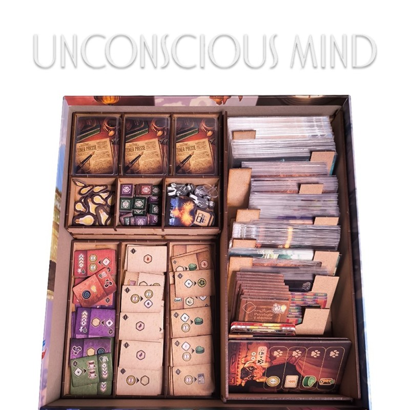 Inserto Compatible con UNCONSCIOUS MIND (Base + Exp. Pesadillas + Caja de módulos)