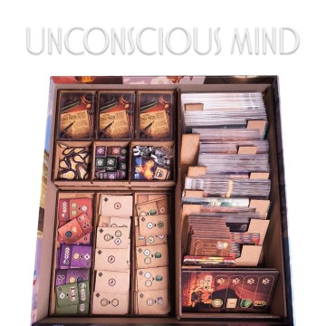 Inserto Compatible con UNCONSCIOUS MIND (Base + Exp. Pesadillas + Caja de módulos)