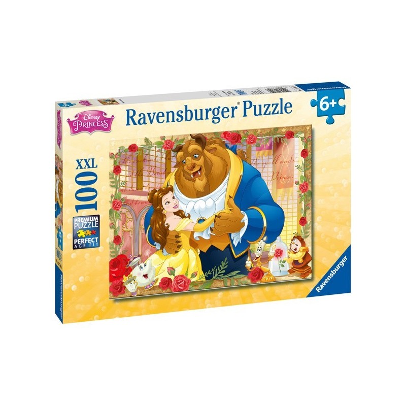 Puzzle 100 Pz XXL: La Bella y la Bestia
