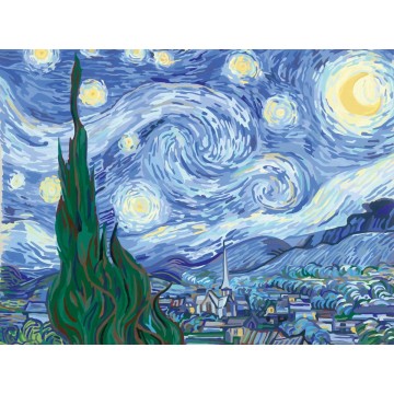 CreArt B - Van Gogh, La noche estrellada