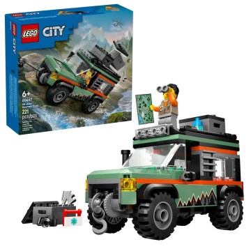 LEGO-60447 Todoterreno 4x4 de Montaña