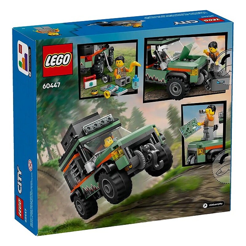 LEGO-60447 Todoterreno 4x4 de Montaña