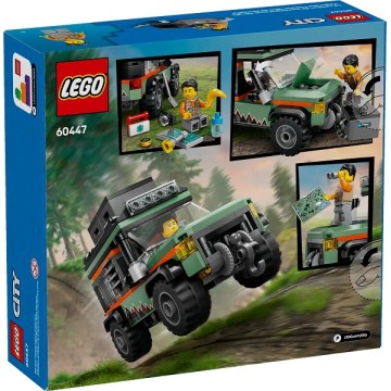 LEGO-60447 Todoterreno 4x4 de Montaña
