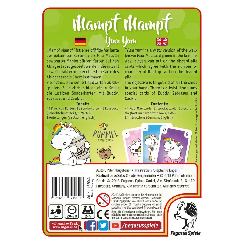 Pummeleinhorn - Mampf Mampf (Inglés)