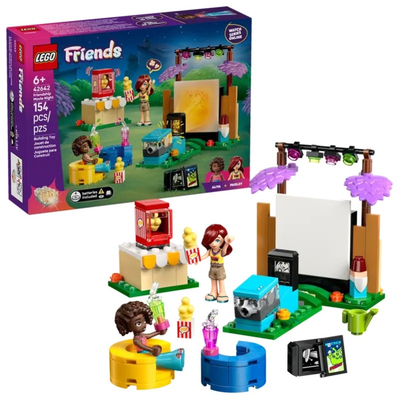 LEGO-42642 Amistad: Noche de Cine