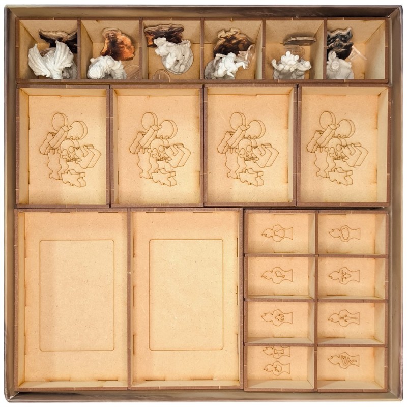 Inserto Compatible con INFERNO (Base + Mini Exp. Papal Bulls + Set de Miniaturas)