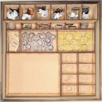 Inserto Compatible con INFERNO (Base + Mini Exp. Papal Bulls + Set de Miniaturas)