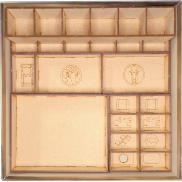 Inserto Compatible con INFERNO (Base + Mini Exp. Papal Bulls + Set de Miniaturas)
