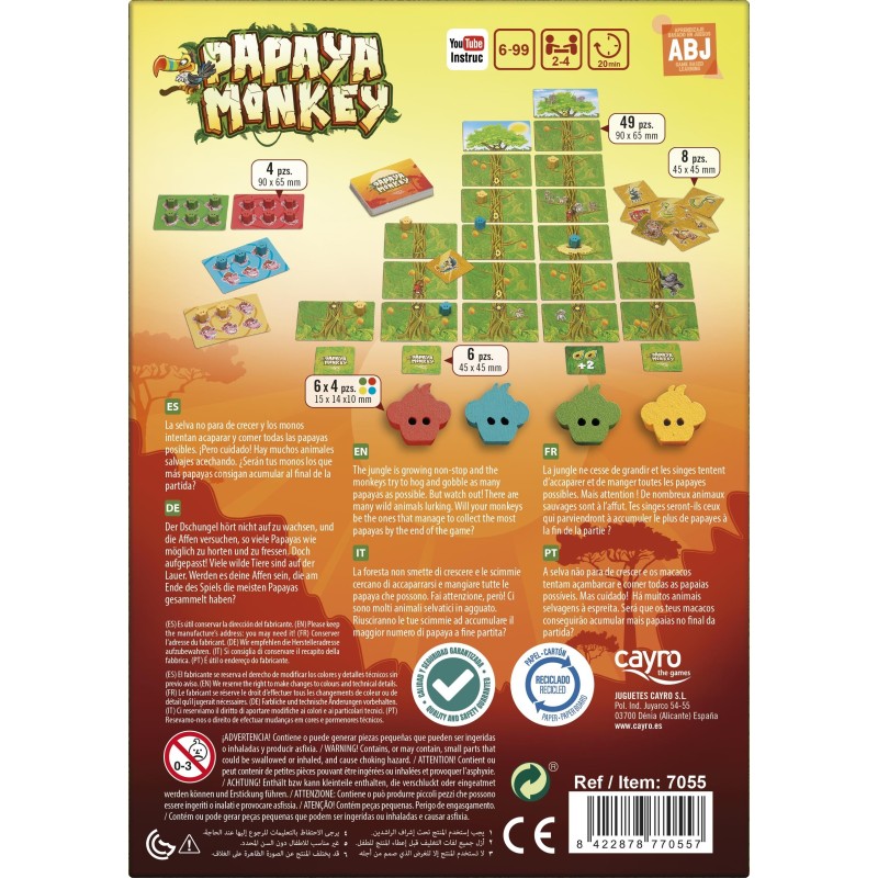 Papaya Monkey