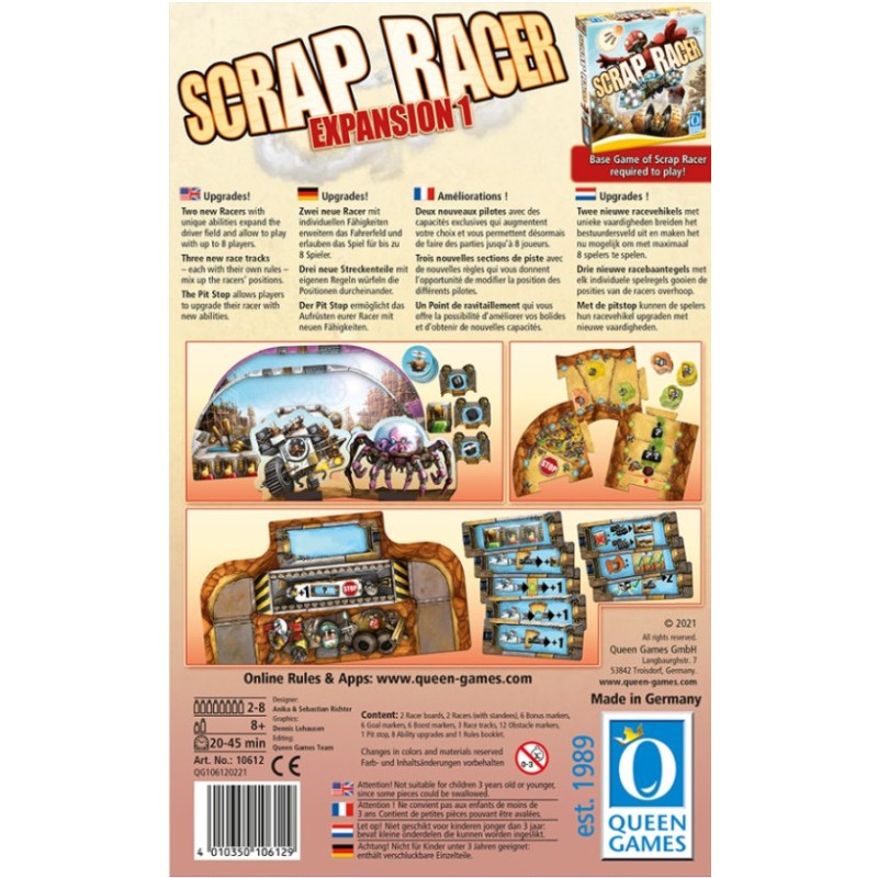 Scrap Racer, Expansion 1 (EN/DE)