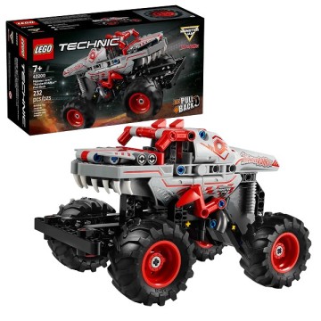 LEGO-42200 Monster Jam ThunderROARus con Motor de Carga Manual