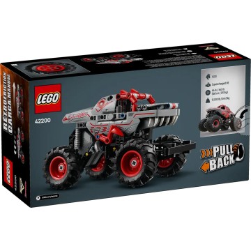 LEGO-42200 Monster Jam ThunderROARus con Motor de Carga Manual