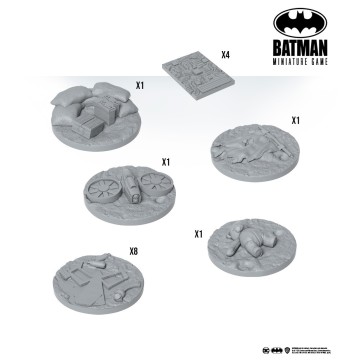Soldier of Fortune Markers - Batman Miniature Game