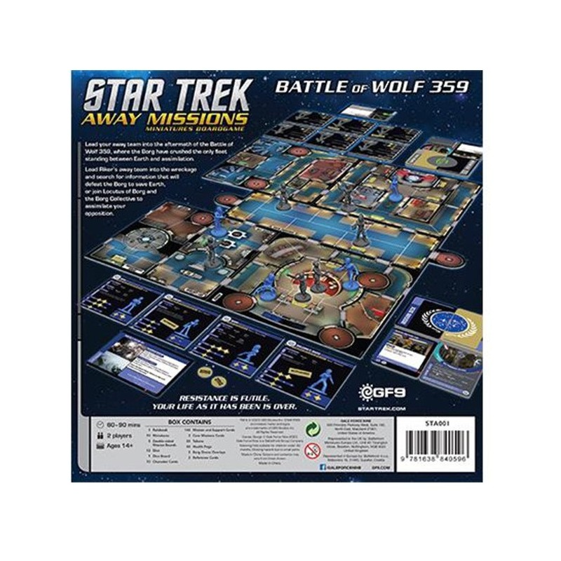 Star Trek Away Missions : Battle of Wolf 359 (Inglés)