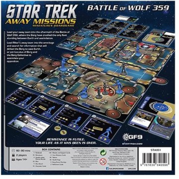 Star Trek Away Missions : Battle of Wolf 359 (Inglés)