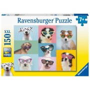 Puzzle 150 pz. XXL: Perros con gafas