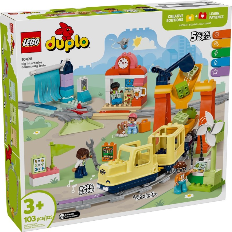 LEGO-10428 Gran Tren Comunitario Interactivo