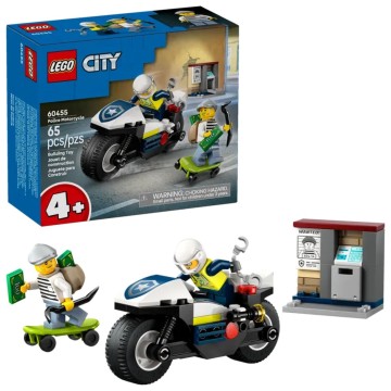 LEGO-60455 Persecución en Moto de Policía