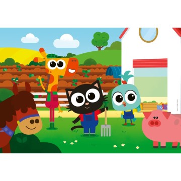 Puzzle 2 x 12 pz: Milo
