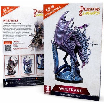 Wolfrake - Dungeons & Lasers (Inglés)
