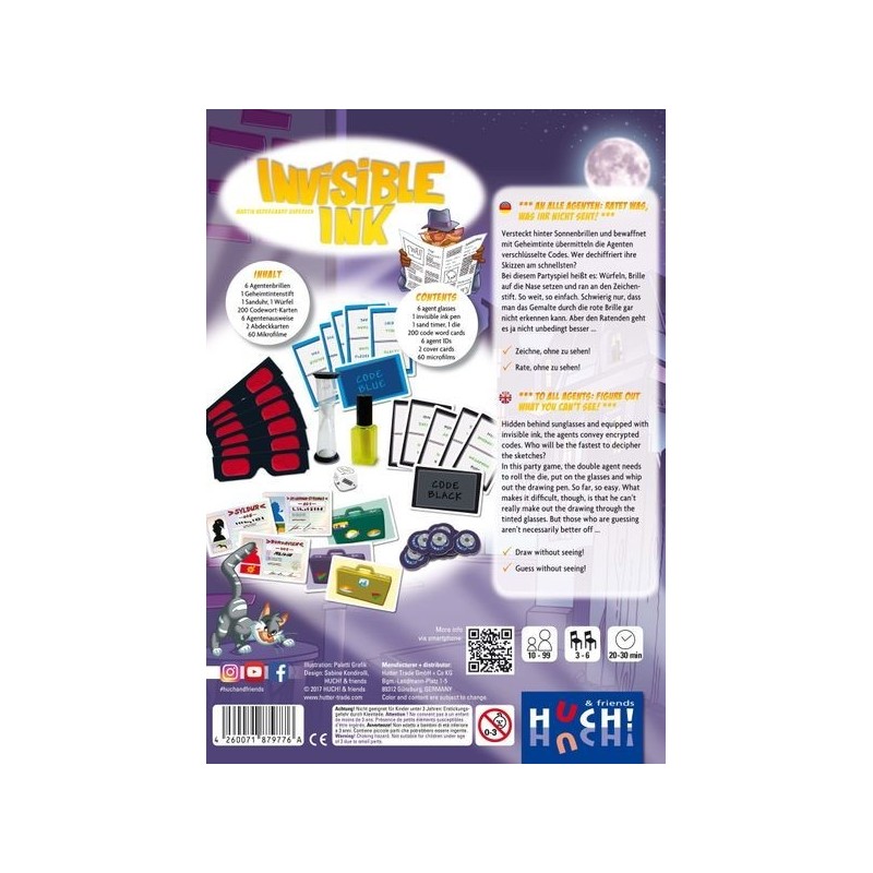 Invisible Ink (Multi-idioma)
