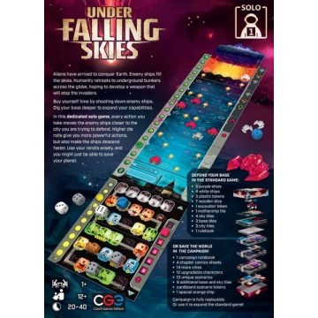 Under Falling Skies (Inglés)