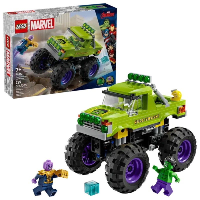 LEGO-76312 Camión de Hulk vs. Thanos