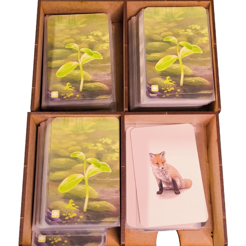 Inserto Compatible con FOREST SHUFFLE (Base + Exp. Cumbres Alpina + Exp. Linde del Bosque)
