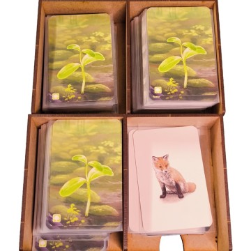 Inserto Compatible con FOREST SHUFFLE (Base + Exp. Cumbres Alpina + Exp. Linde del Bosque)