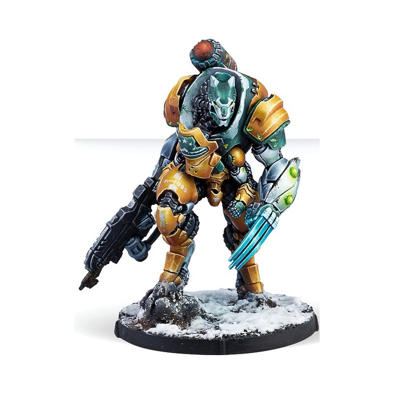 Blue Wolf Mongol Cavalry - Infinity: Code One  (TAG)