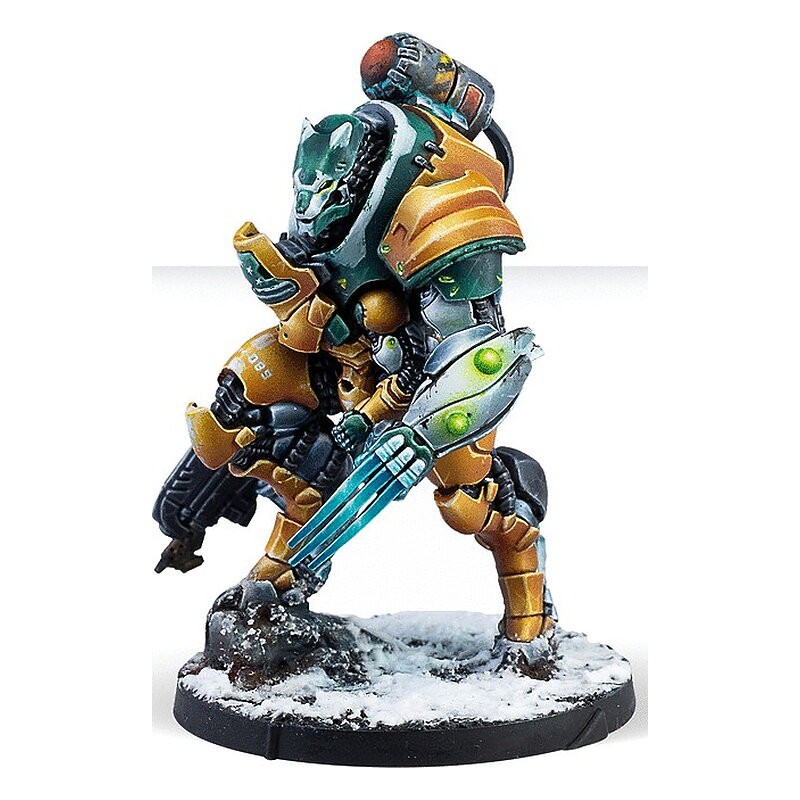 Blue Wolf Mongol Cavalry - Infinity: Code One  (TAG)