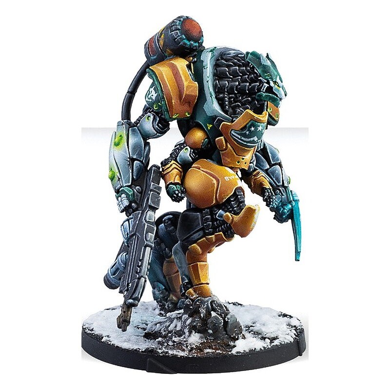 Blue Wolf Mongol Cavalry - Infinity: Code One  (TAG)