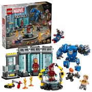 LEGO-76315 Laboratorio de Iron Man: Sala de Armaduras