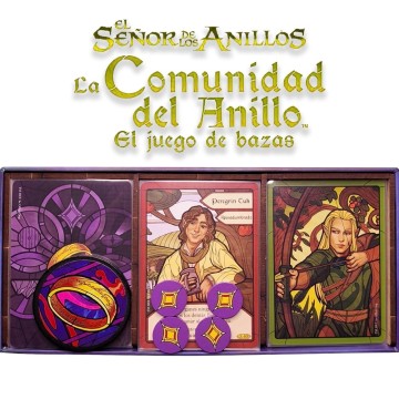 Inserto Compatible con LA COMUNIDAD DEL ANILLO: EL JUEGO DE BAZAS