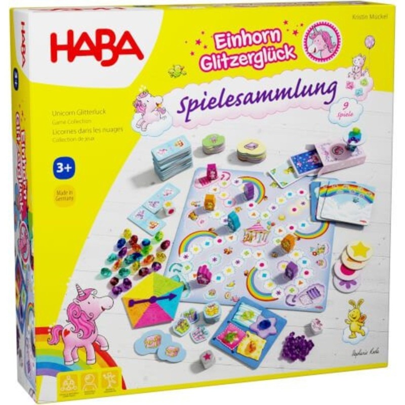 Einhorn Glitzerglück – Spielesammlung