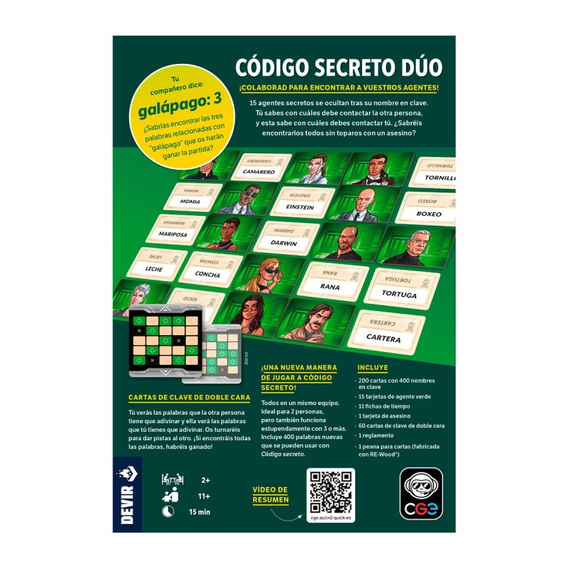 Código Secreto Dúo (Ed. 2025)