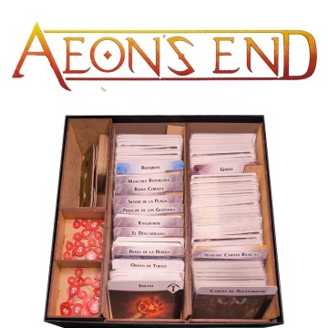 Inserto Compatible con AEON'S END (Base / Guerra Eterna)
