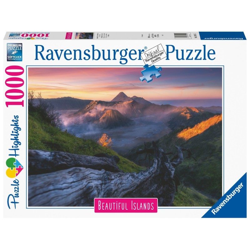 Puzzle 1000 pz - Fotos y Paisajes: Monte Bromo, Indonesia