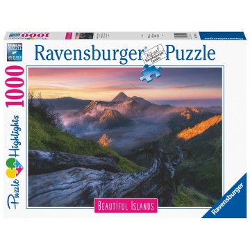 Puzzle 1000 pz - Fotos y Paisajes: Monte Bromo, Indonesia