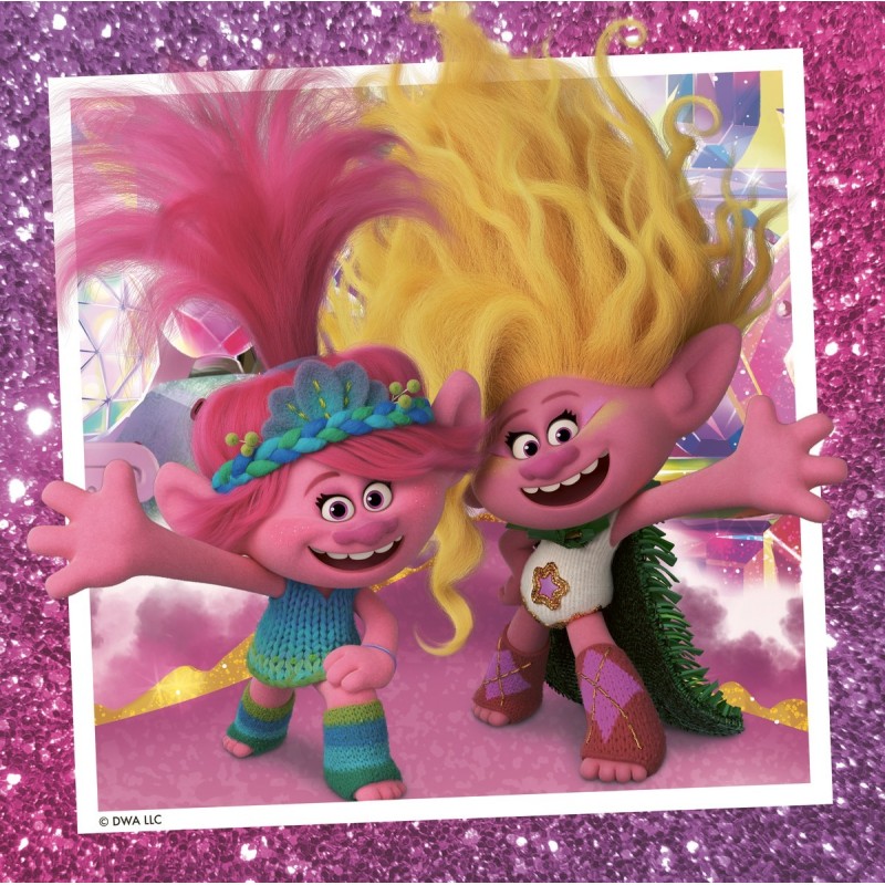 Puzzle 3x49 pz: Trolls 3