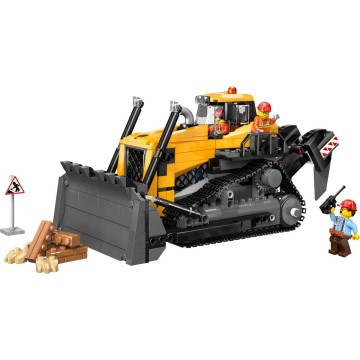 LEGO-60466 Buldócer Amarillo