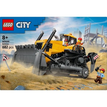 LEGO-60466 Buldócer Amarillo