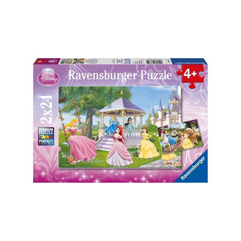 Puzzle 2 X 24 Pz: Princesas Disney
