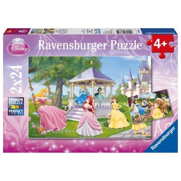 Puzzle 2 X 24 Pz: Princesas Disney