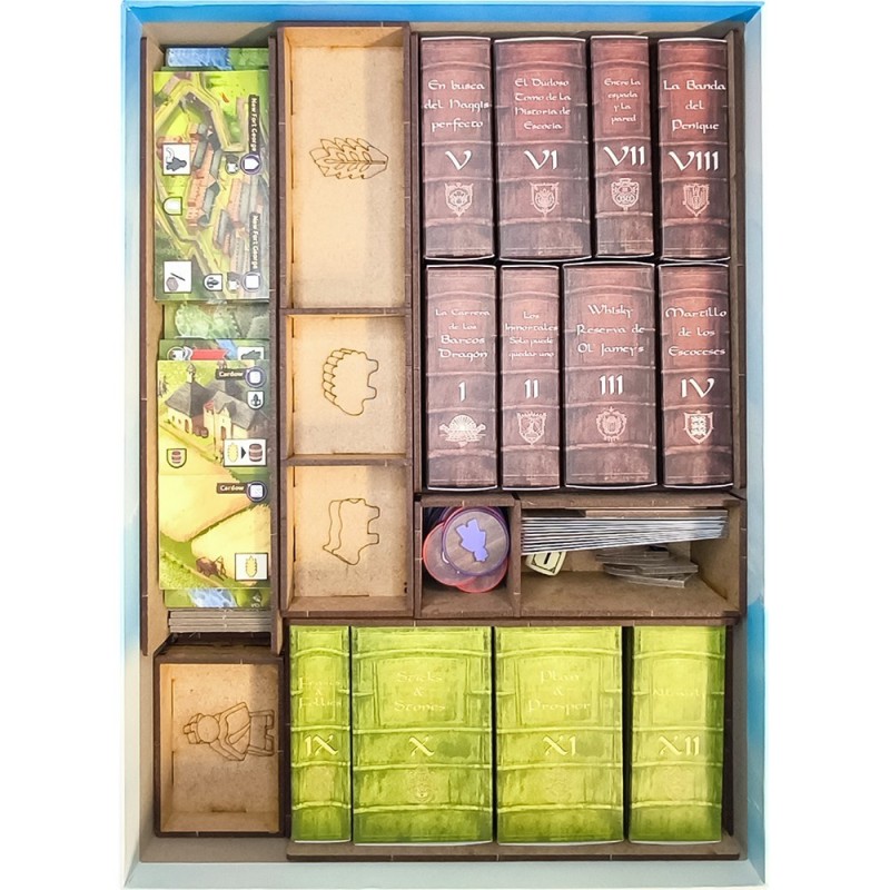Inserto Compatible con GLEN MORE II: CRÓNICAS (Base + Exp. Highland)