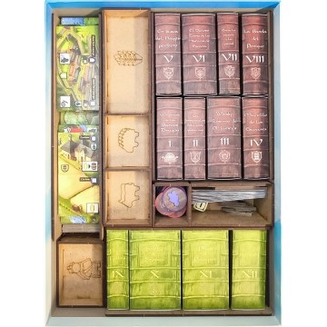 Inserto Compatible con GLEN MORE II: CRÓNICAS (Base + Exp. Highland)
