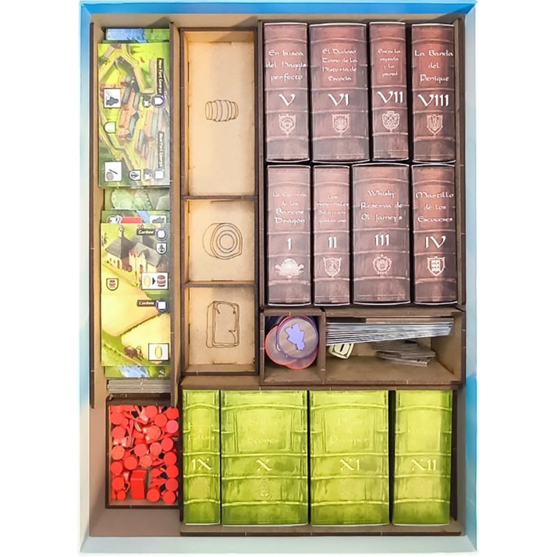 Inserto Compatible con GLEN MORE II: CRÓNICAS (Base + Exp. Highland)