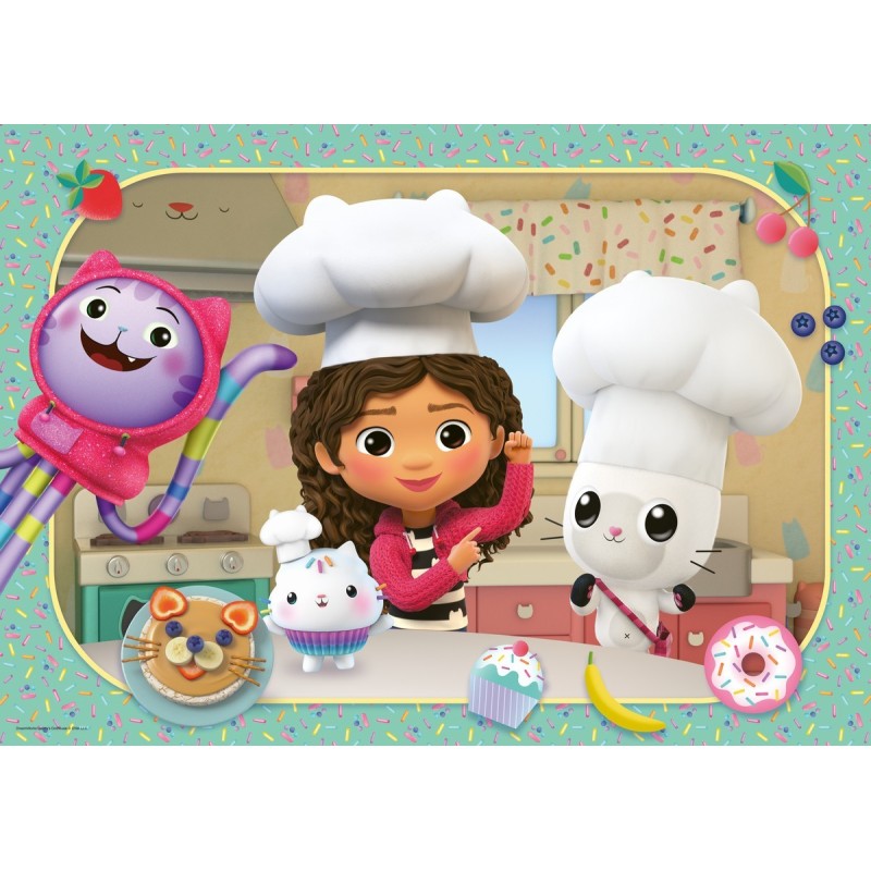 Puzzle 24 giant Pavimento: Gabby's Dollhouse A