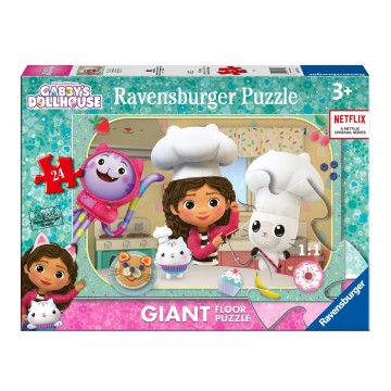Puzzle 24 giant Pavimento: Gabby's Dollhouse A